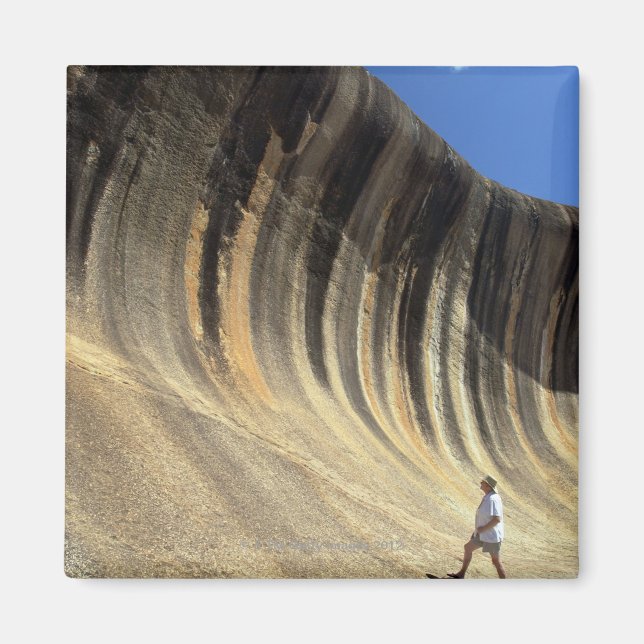 Íman Wave Rock, Austrália Ocidental (Frente)