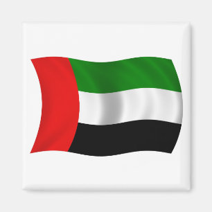 Íman Waving UAE Flag