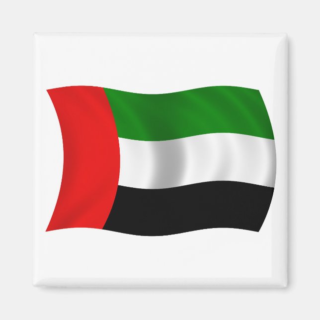 Íman Waving UAE Flag (Frente)