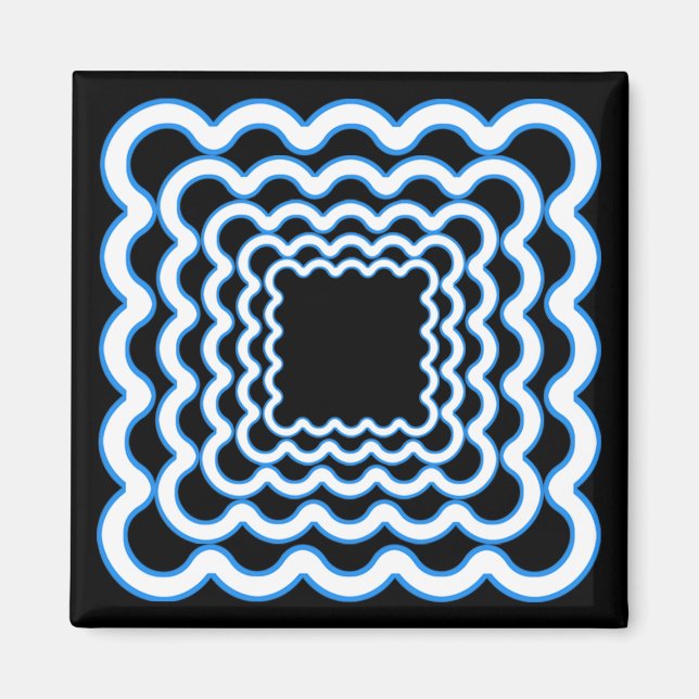Íman Wavy Frames Magnet (Frente)