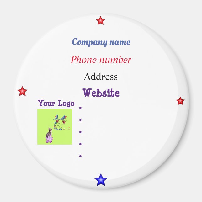 Íman Wawnice design para você (Frente)