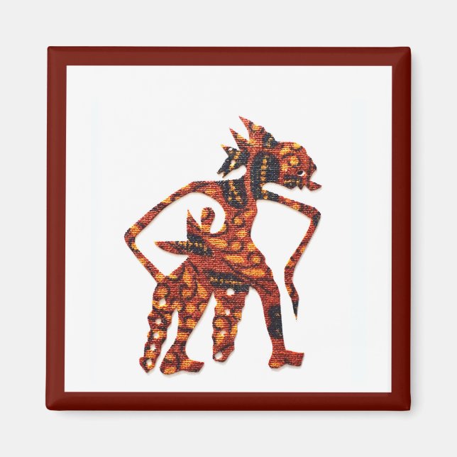 Íman Wayang no imã Batik II (Frente)
