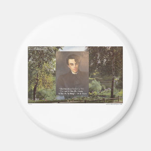 Íman WB Yeats "Strike Hot Iron" Camisetas De Cota Etc.
