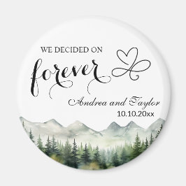 Íman We decided on Forever Elegant Wedding favor
