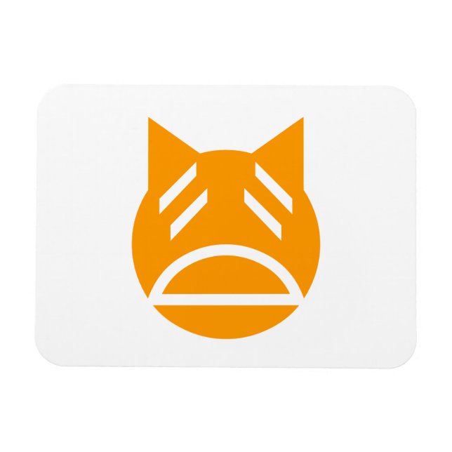 Íman Weary Emoji Cat (Horizontal)