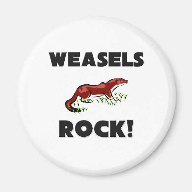 Íman Weasels Rock (Frente)