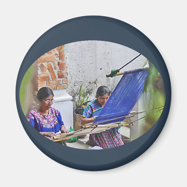 Íman Weavers de Antígua (Frente)