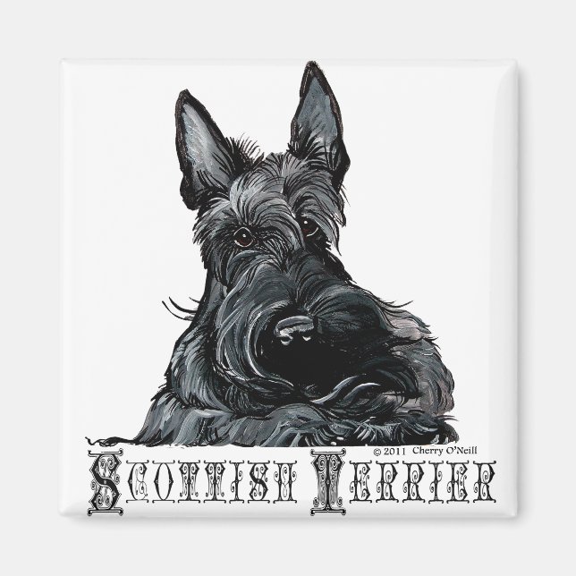 Íman Wee Scottish Terrier (Frente)