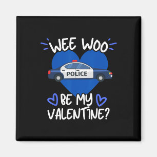Íman Wee Woo Seja Meu Namorado Carro de Polícia Oficial