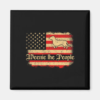 Íman Weenie The People 4 De Julho Bandeira Americana Do