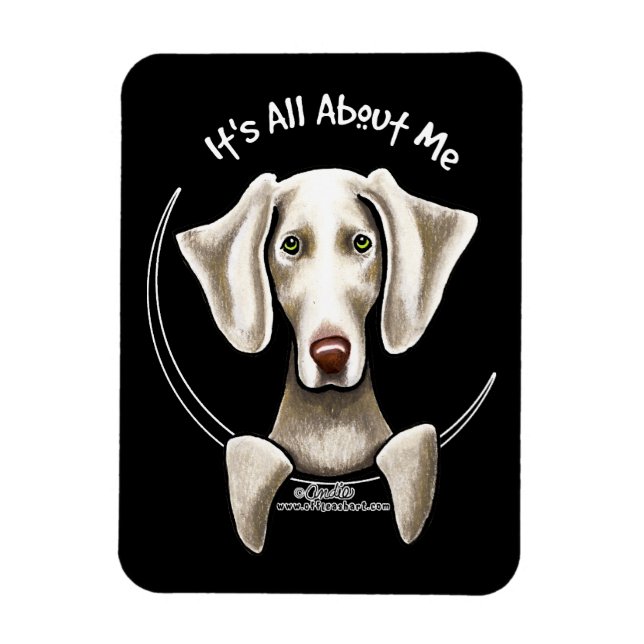 Íman Weimaraner IAAM (Vertical)