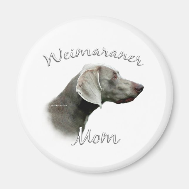 Íman Weimaraner Mãe 2 (Frente)