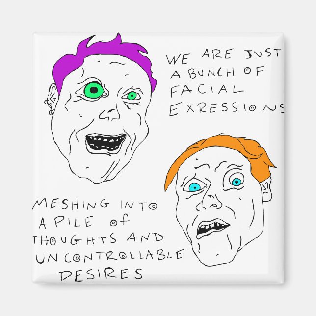 Íman WEIRD BOYZ Magnet (Frente)