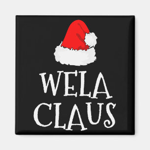 Íman Wela Claus Natal da Família de Pijama do Papai Noe