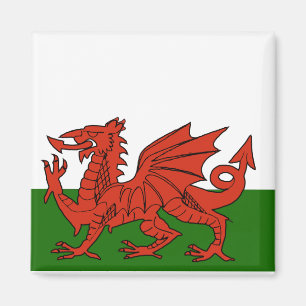 Íman Welsh Flag