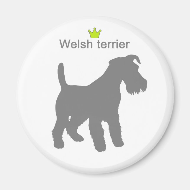 Íman Welsh terrier g5 (Frente)