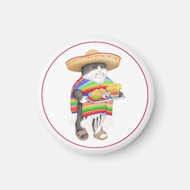 Íman WENDELITO Round Magnet (Frente)