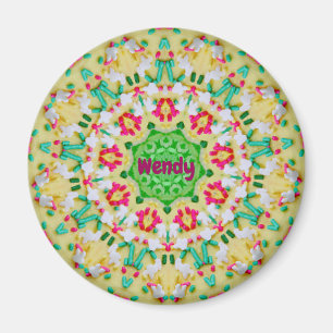 Íman WENDY ~CANDY MAN Padrão Personalizado de Páscoa ~