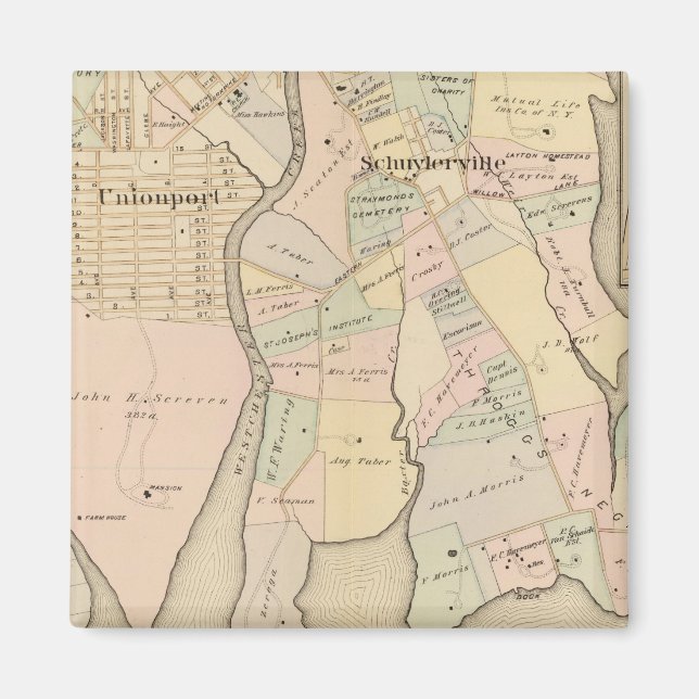 Íman West Chester, Schuylerville, Nova Iorque (Frente)