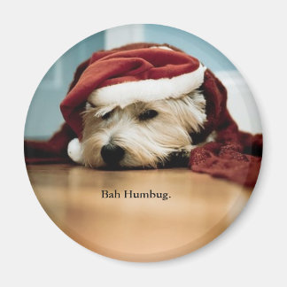 Íman West Highland Terrier Santa Hat Westie Natal