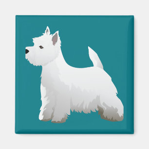 Íman West Highland White Terrier Basic Brevee Design