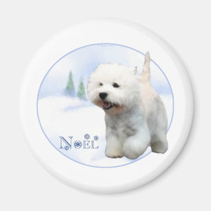 Íman West Highland White Terrier Noel - Magnet