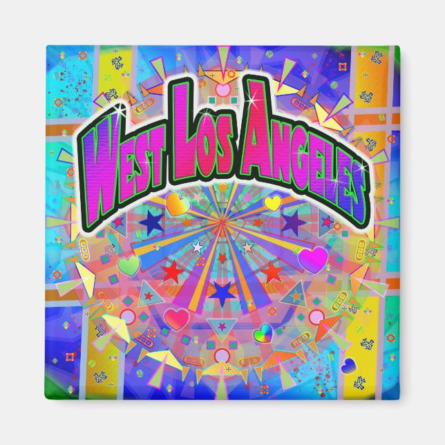 Íman West Los Angeles Cosmic Unity Magnet (Frente)