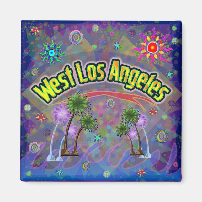 Íman West Los Angeles Noble Voyage Magnet (Frente)