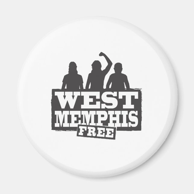 Íman West Memphis Three (Frente)