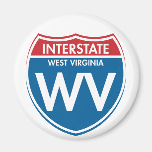 Íman West Virginia de um estado a outro WV