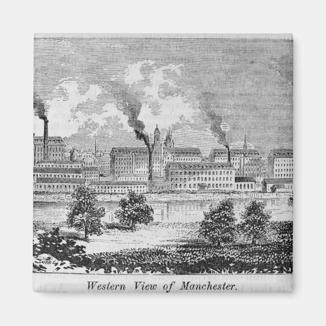 Íman Western View de Manchester (Frente)