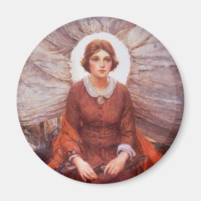 Íman Western Vintage, Madonna da Pradaria de Koerner (Frente)
