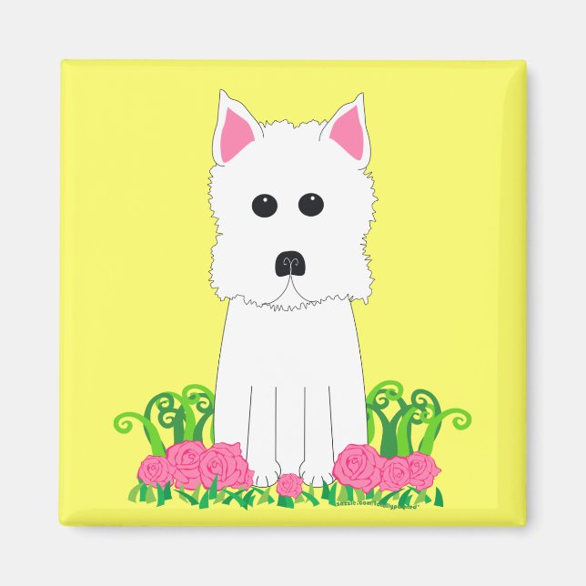 Íman Westie (Frente)