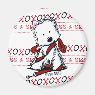 Íman Westie de Kisses & Hugs