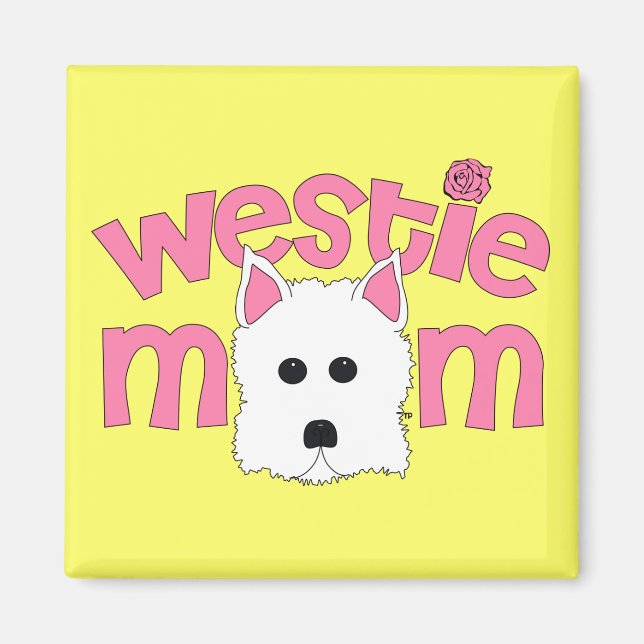 Íman Westie Mãe (Frente)