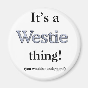 Íman Westie Thing
