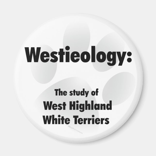 Íman Westieologia (Frente)