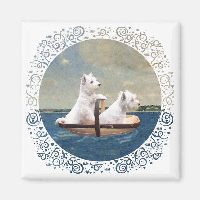 Íman Westies Levam Âncora (Frente)