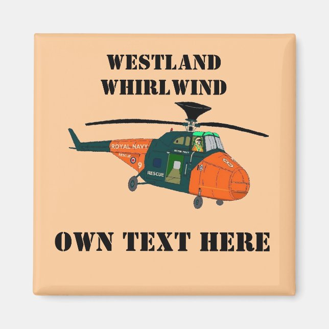 Íman Westland Whirlwind (Frente)