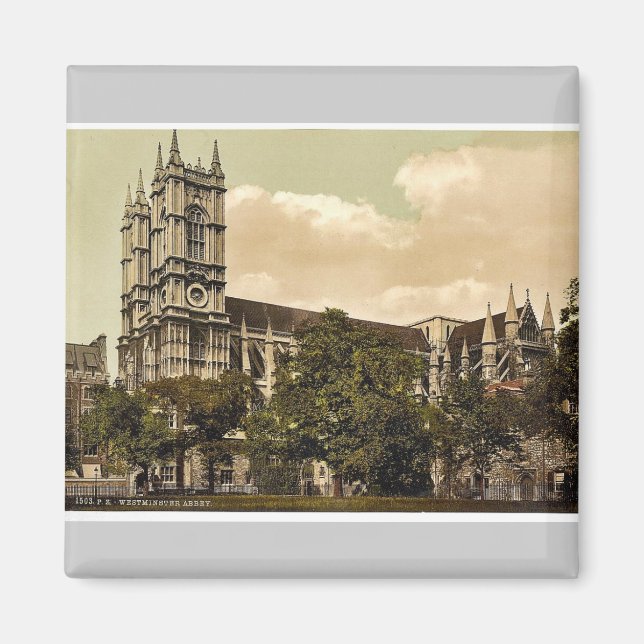 Íman Westminster Abbey, Londres, Inglaterra - Raros Fot (Frente)