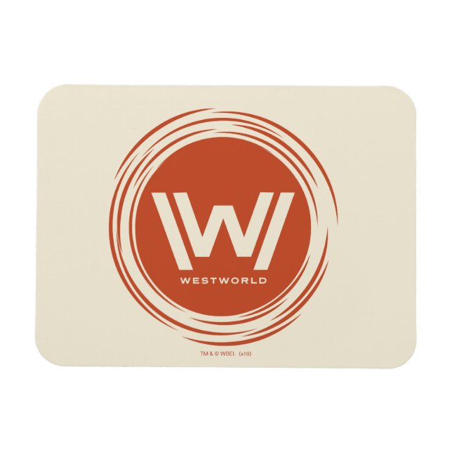 Íman Westworld | Logotipo Sun Estilizado (Horizontal)