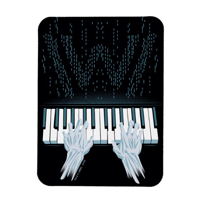 Íman Westworld | Mãos Androidas No Piano Dos Jogadores (Vertical)