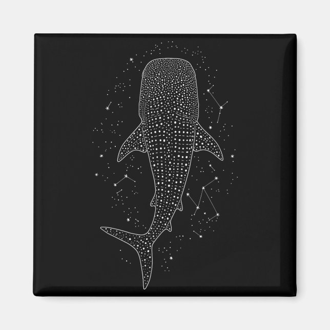 Íman Whale Shark Constellation Marine Life For Animal L (Frente)