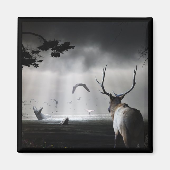 Íman Whale Watch (Frente)