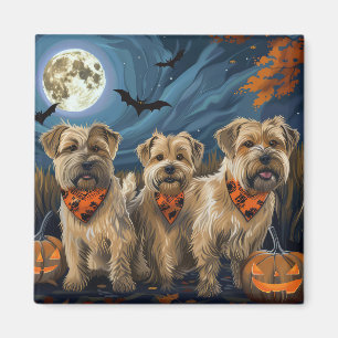Íman Wheaten Terrier Halloween Spooky