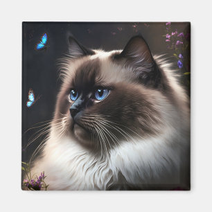 Íman Whimsic Birman Cat Magnet