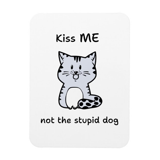 Íman Whimsical Cat (Vertical)