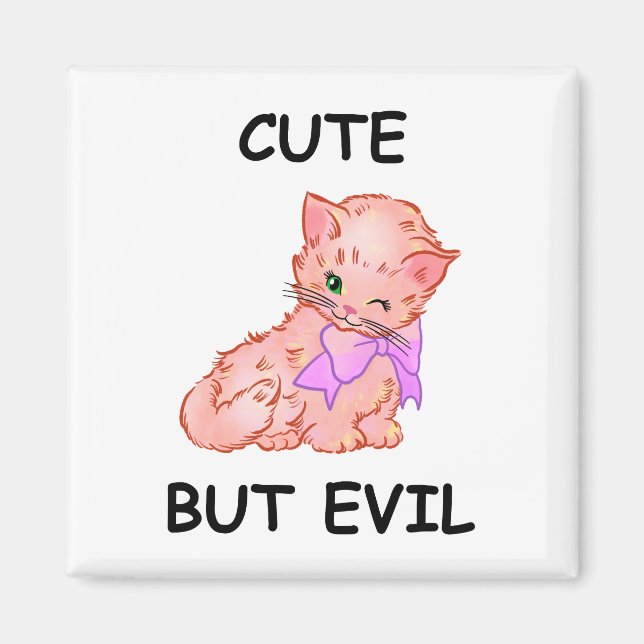 Íman Whimsical Cat (Frente)