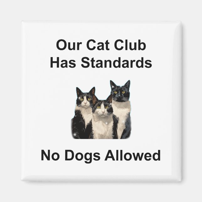 Íman Whimsical Cat (Frente)