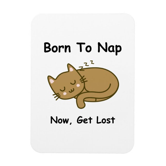 Íman Whimsical Cat (Vertical)